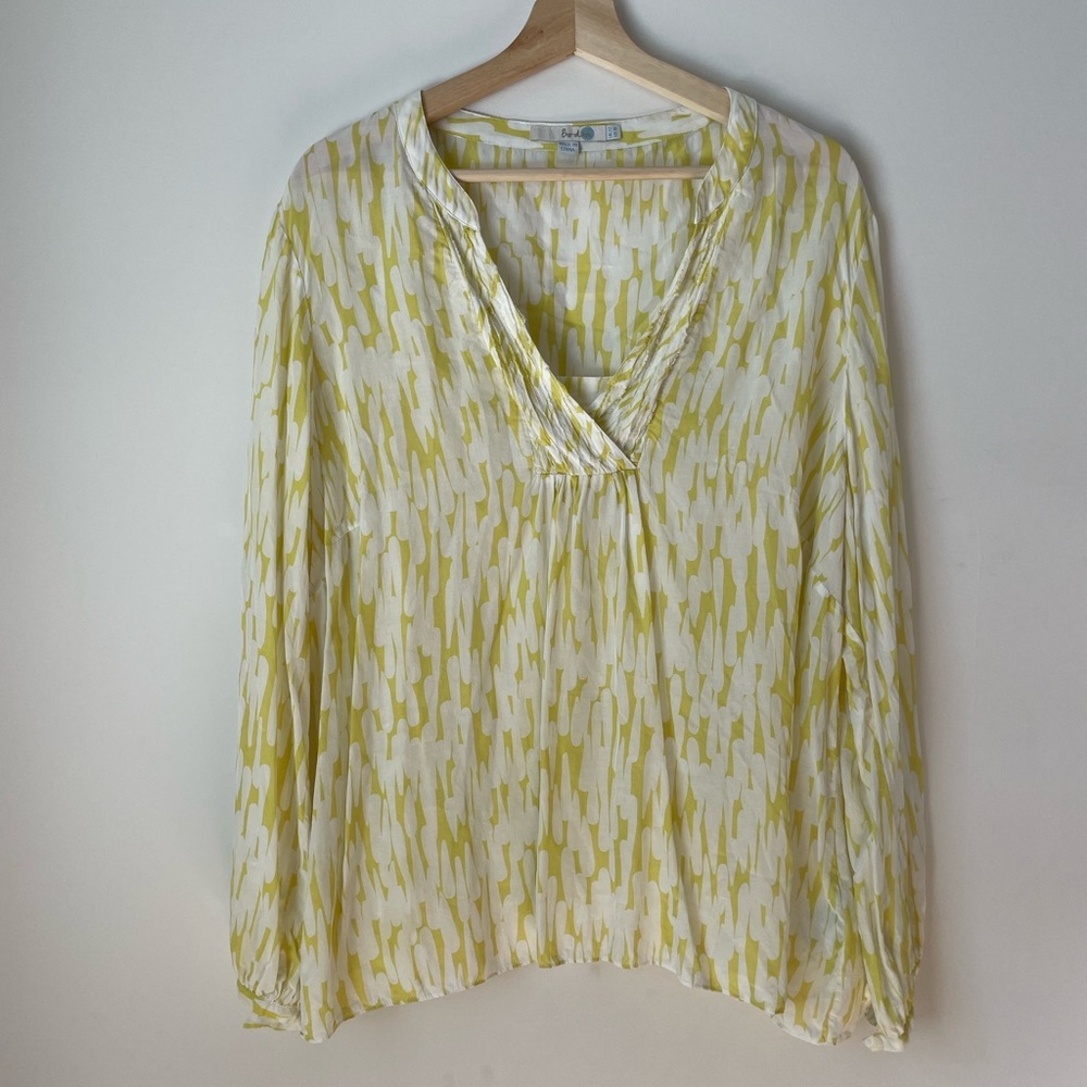 Boden Silk blend blouse